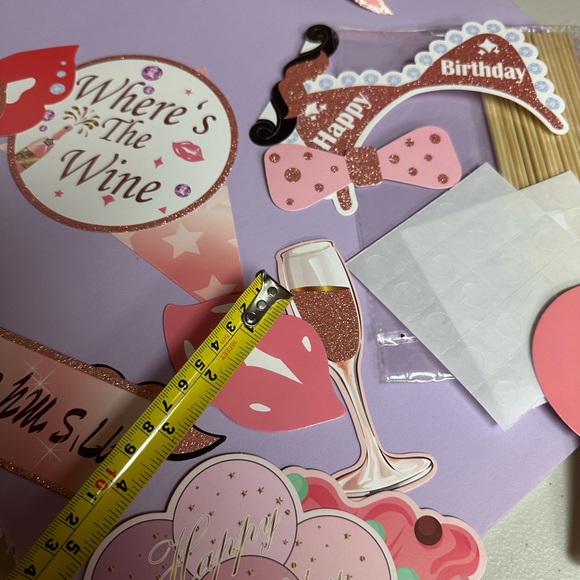 Glamorous princess Birthday party 33 decorations - Picture 8 of 11